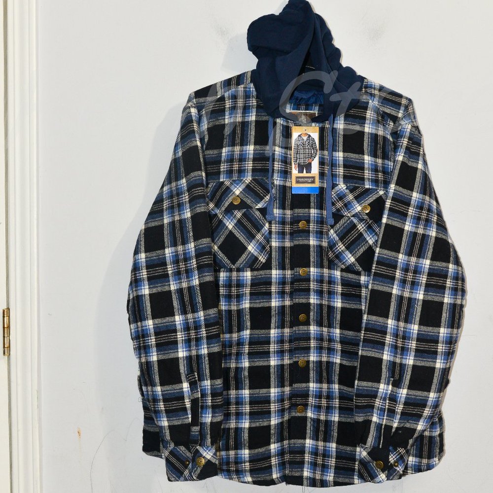NWT‎ Legendary Outfitters  men shirt jacket BLUE